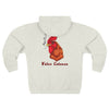 Fried Chicken Unisex Zip Hoodie - Fun Food Lover Gift - Streetwear Style