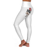 Trendy High Waisted 'Kiss My Ass' Yoga Leggings, Comfortable Sportswear, Athletic Apparel, Fitness Clothing, Workout Leggings, Daily Wear