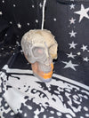 Caesar Skull Candle -
