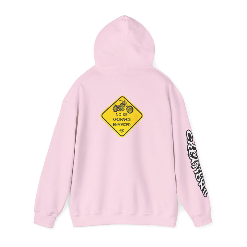 Copy of Hooded Sweatshirt Ride Loud Design