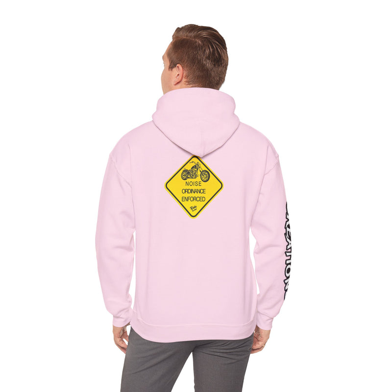Copy of Hooded Sweatshirt Ride Loud Design