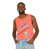 Reel Paper Scissors Tank Top, Fun Summer Casual Wear, Skeleton Graphic Tee, Gift for Gamers