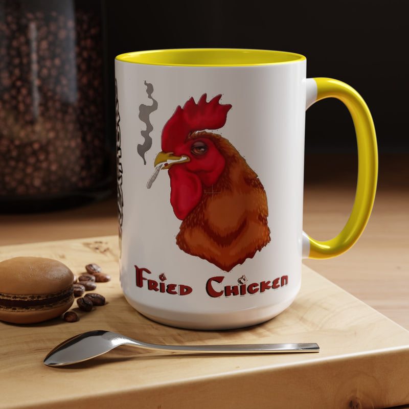 Fried Chicken - Accent Coffee Mug