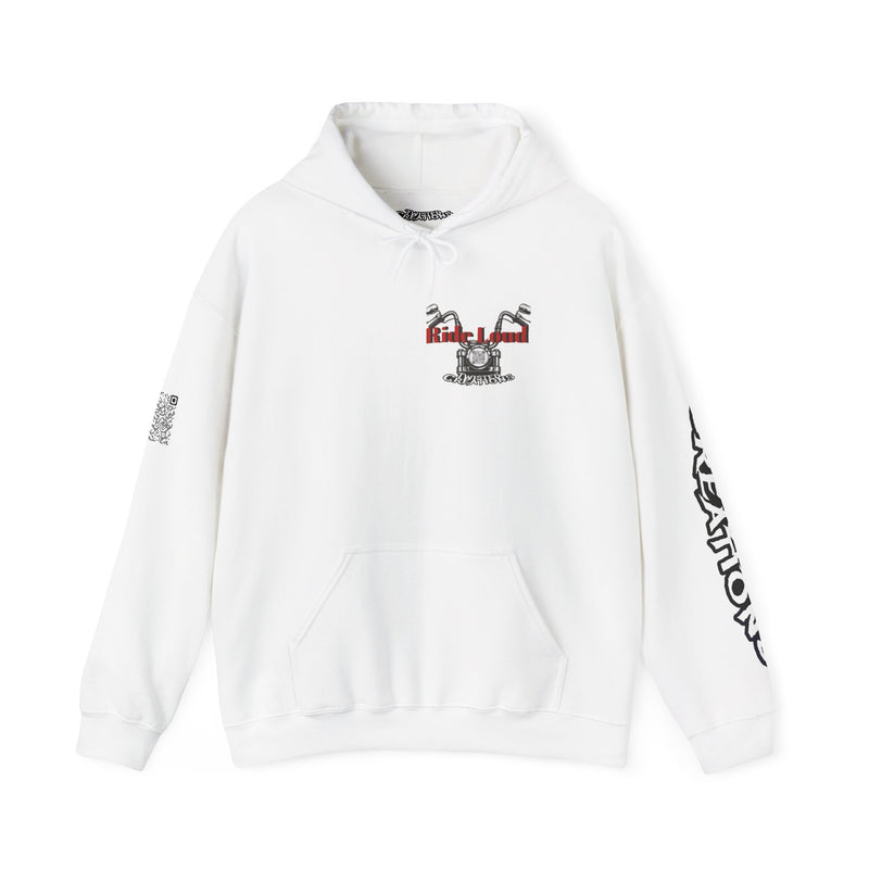 Devil on my back-Unisex Heavy Blend™ Hooded Sweatshirt
