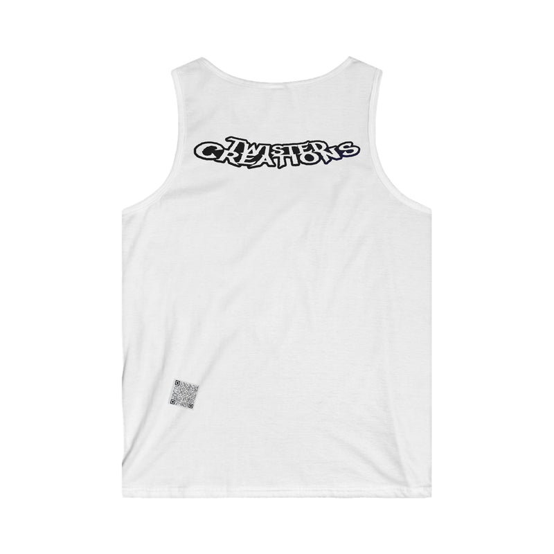 Cooler Than a Polar Bear Tank Top, Trendy Summer Apparel, Gift for Men, Graphic Tee, Casual Wear, DIY Creations, Fun Statement Shirt