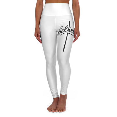Inspirational High Waisted Yoga Leggings | Motivational Fitness Apparel, Workout Pants, Activewear, Gifts for Yogis, Wellness