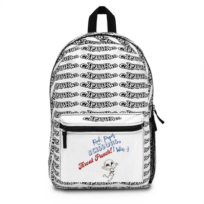 Rock, Paper Scissors, Throat Punch. I WIN!  Backpack