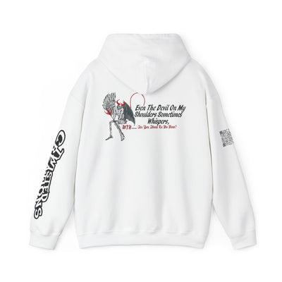 Devil on my back-Unisex Heavy Blend™ Hooded Sweatshirt