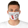 Face Mask Throat Punch while Making Memories Funny Fabric Covering on a model's face with a quirky design.