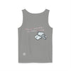 Whimsical Hunting Rabbit Tank Top, Summer Tees for Gamers, Funny Gift for Hunters, Vacation Wardrobe Essential, Unisex Graphic Top