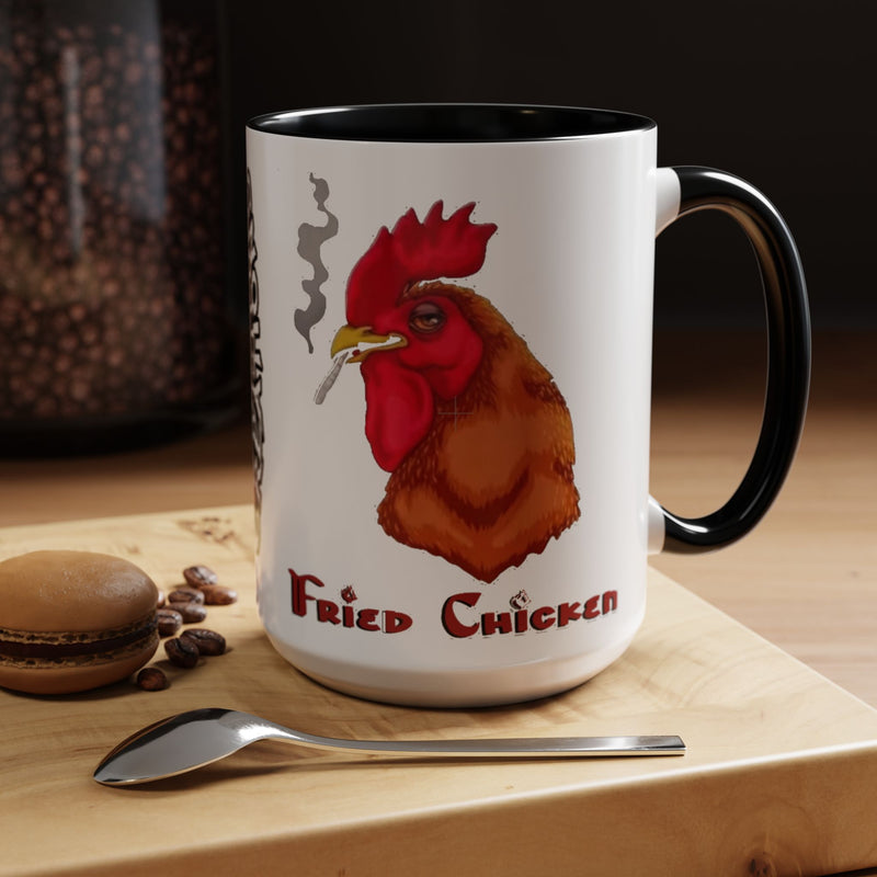 Fried Chicken - Accent Coffee Mug