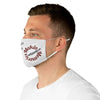 Face Mask Throat Punch while Making Memories Funny Fabric Covering worn by a man, showcasing its unique design and comfortable fit.