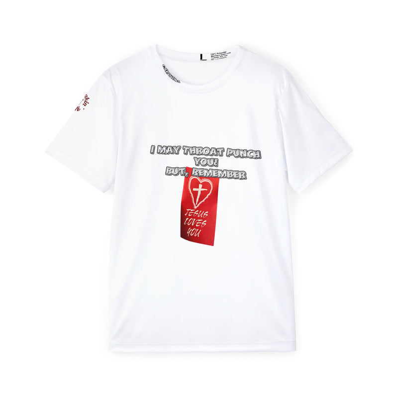 Throat Punch 3 Unisex Graphic T-shirt - Motorcycle Humor - Biker Gift