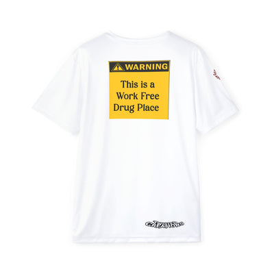 Warning Label Moisture Wicking Tee - Unisex