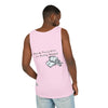 Whimsical Hunting Rabbit Tank Top, Summer Tees for Gamers, Funny Gift for Hunters, Vacation Wardrobe Essential, Unisex Graphic Top