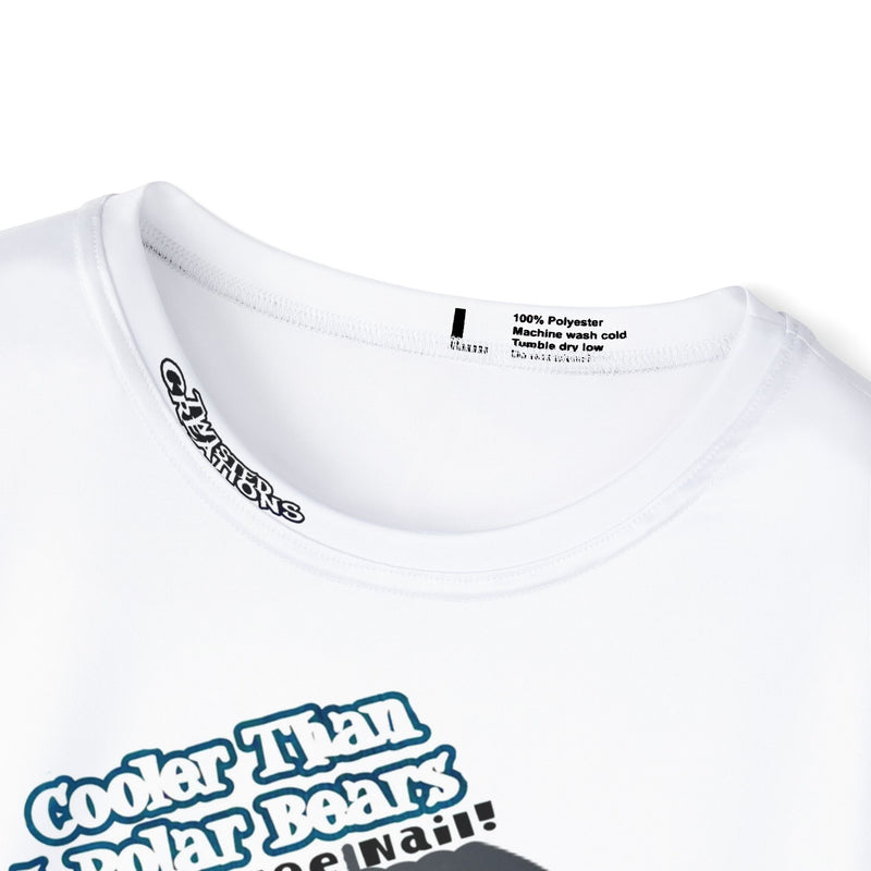 Funny Polar Bear T-Shirt - Cooler Than a Polar Bears Toenails