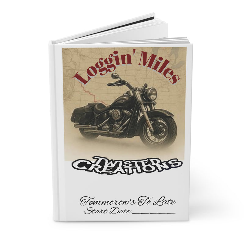 Hardcover Journal Matte ( Loggin Miles)
