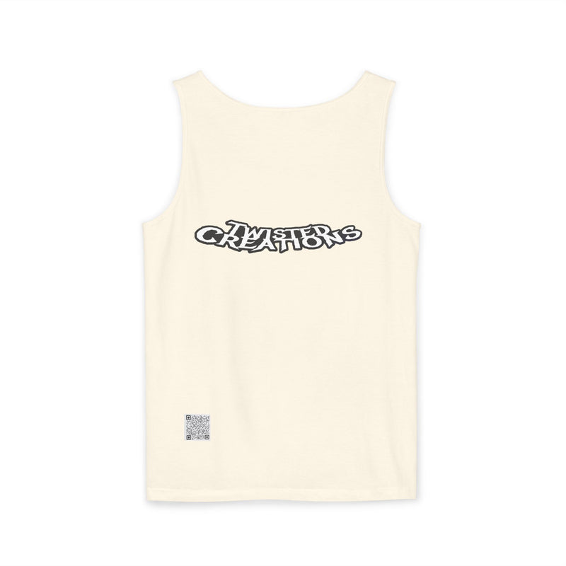 Reel Paper Scissors Tank Top, Fun Summer Casual Wear, Skeleton Graphic Tee, Gift for Gamers