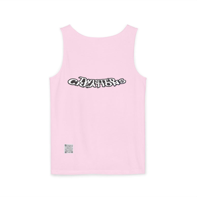 Reel Paper Scissors Tank Top, Fun Summer Casual Wear, Skeleton Graphic Tee, Gift for Gamers