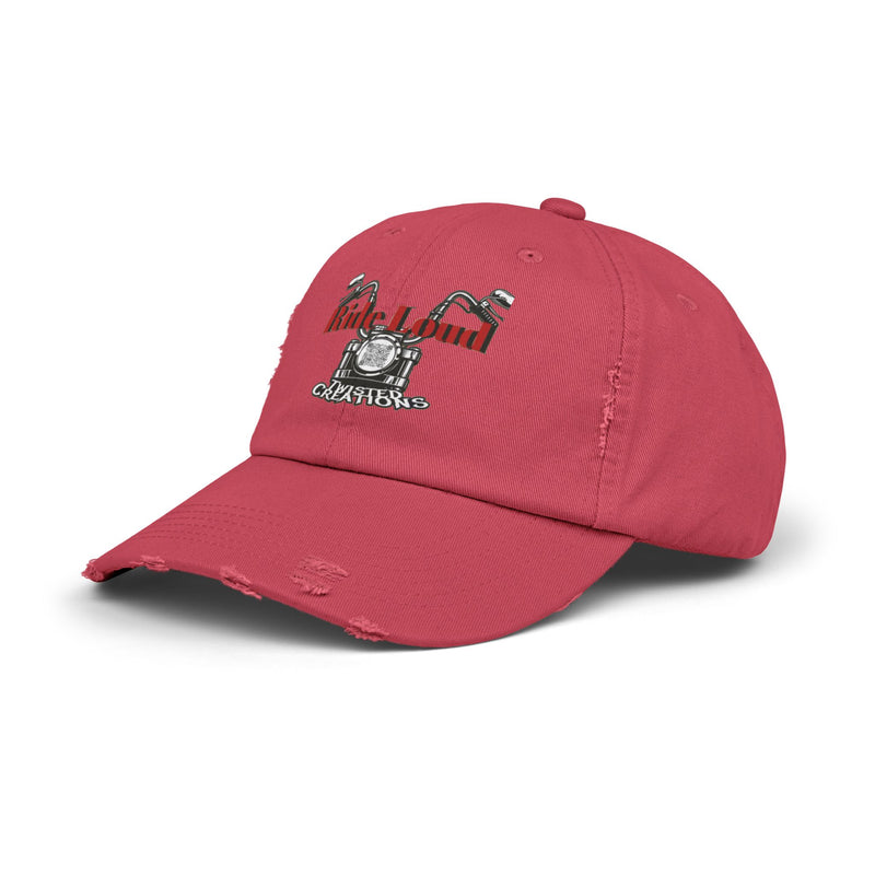 Distressed Cap - Twisted Creations Logo Hat
