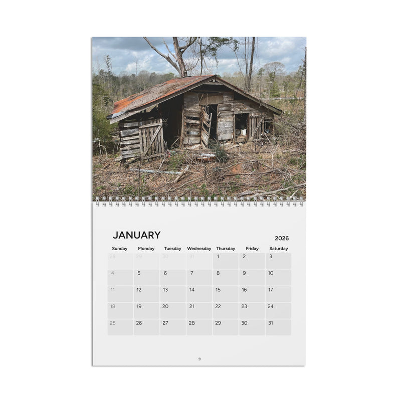 Calendar (2026) Wall Art -ONLY TIME WILL TELL