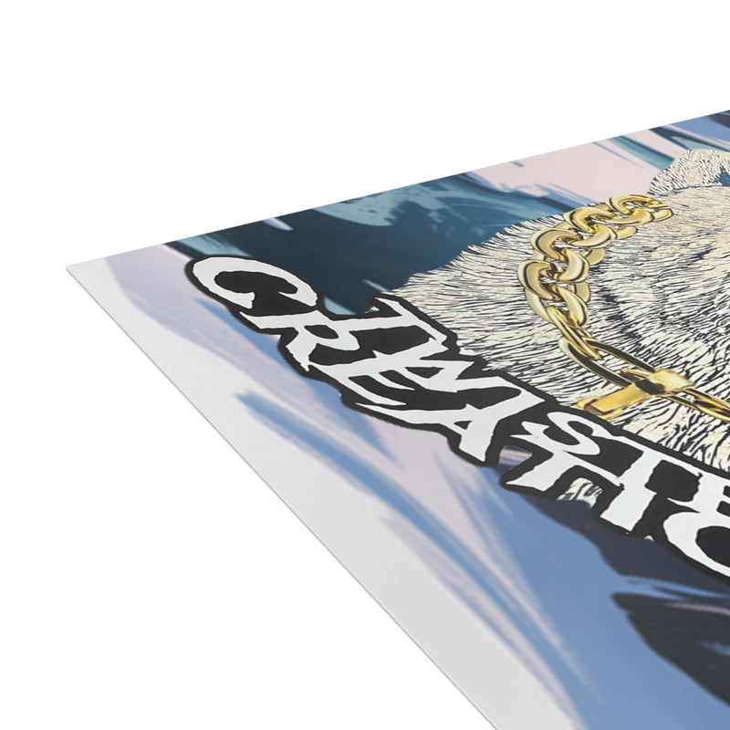 Cooler Than A Polar Bear's Toe Nail Postcard Bundle - 30 Premium Matte Cards 3.5x4.9" Vertical - Hip-Hop Culture Stationery