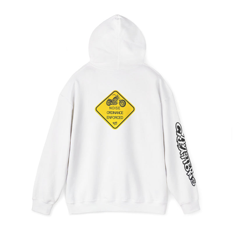 Copy of Hooded Sweatshirt Ride Loud Design