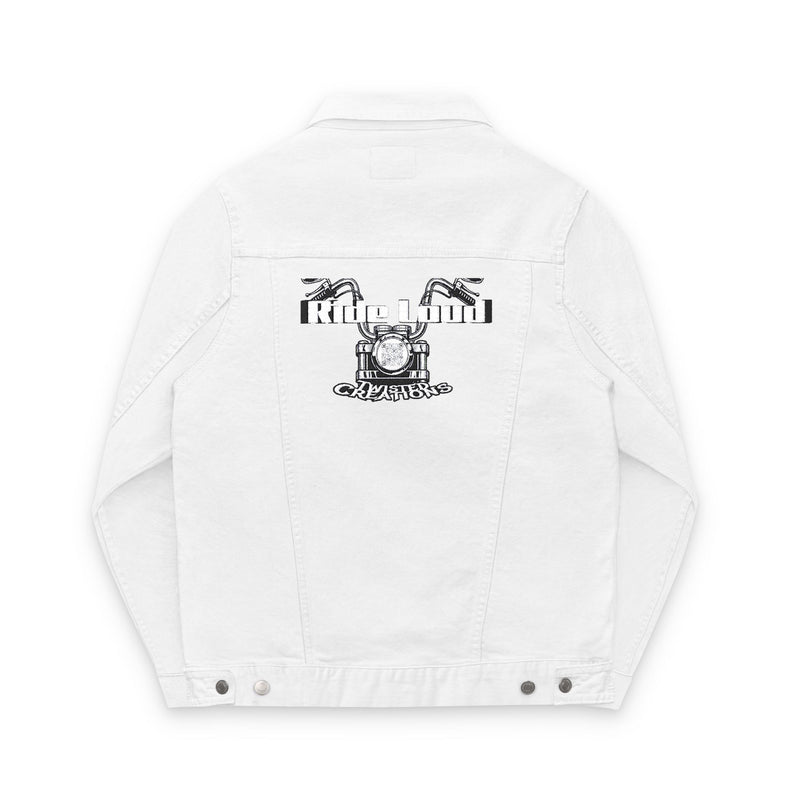 Embroidered Chaos Denim Jacket - Rebellious Style Statement | Twisted Creations