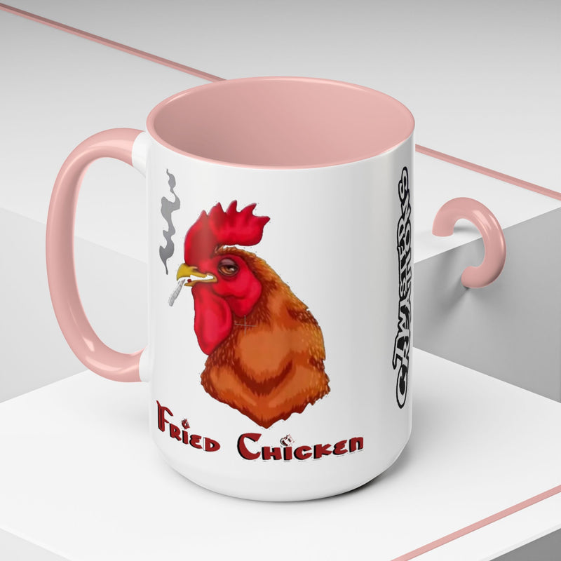 Fried Chicken - Accent Coffee Mug