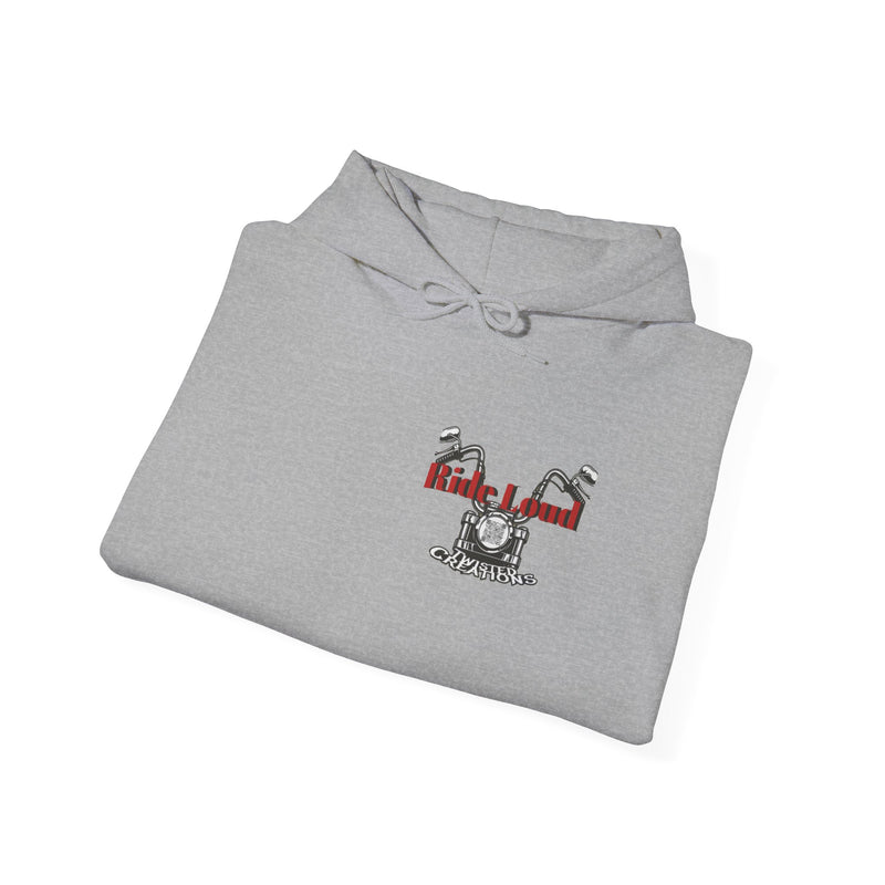 Devil on my back-Unisex Heavy Blend™ Hooded Sweatshirt
