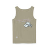 Whimsical Hunting Rabbit Tank Top, Summer Tees for Gamers, Funny Gift for Hunters, Vacation Wardrobe Essential, Unisex Graphic Top