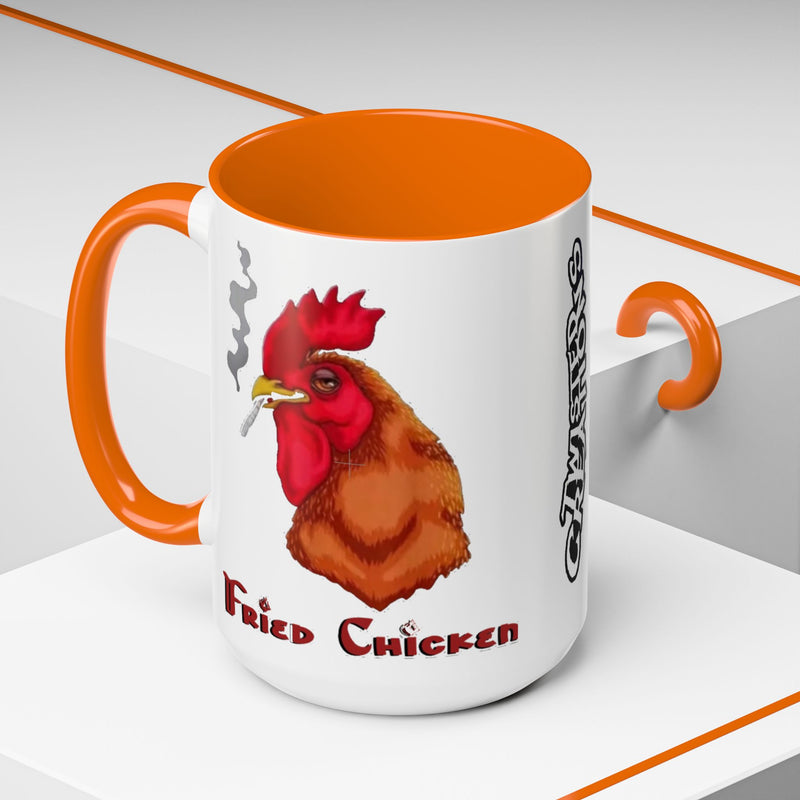 Fried Chicken - Accent Coffee Mug
