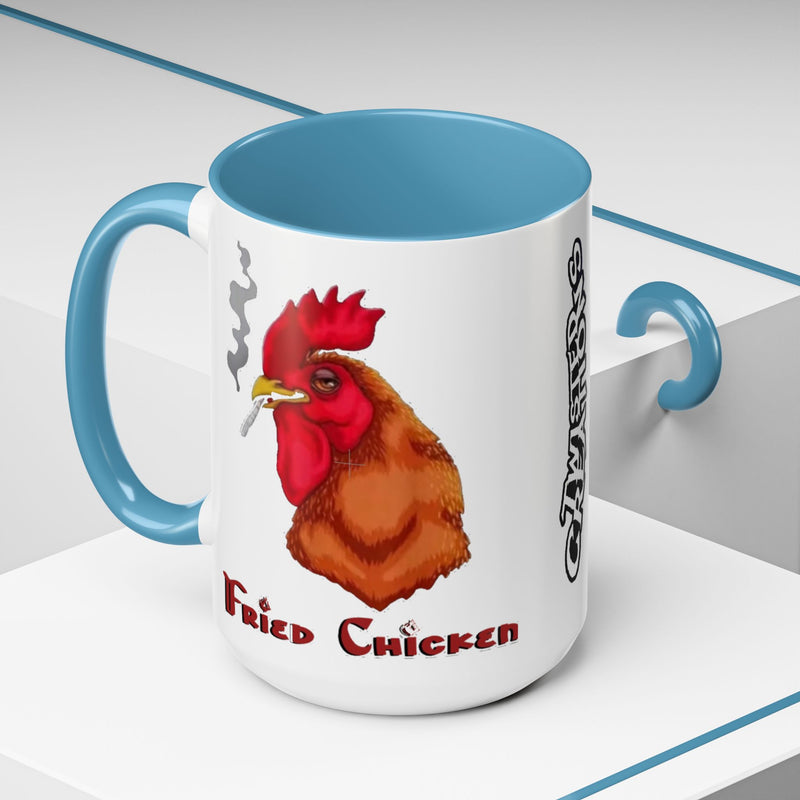 Fried Chicken - Accent Coffee Mug