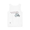 Whimsical Hunting Rabbit Tank Top, Summer Tees for Gamers, Funny Gift for Hunters, Vacation Wardrobe Essential, Unisex Graphic Top