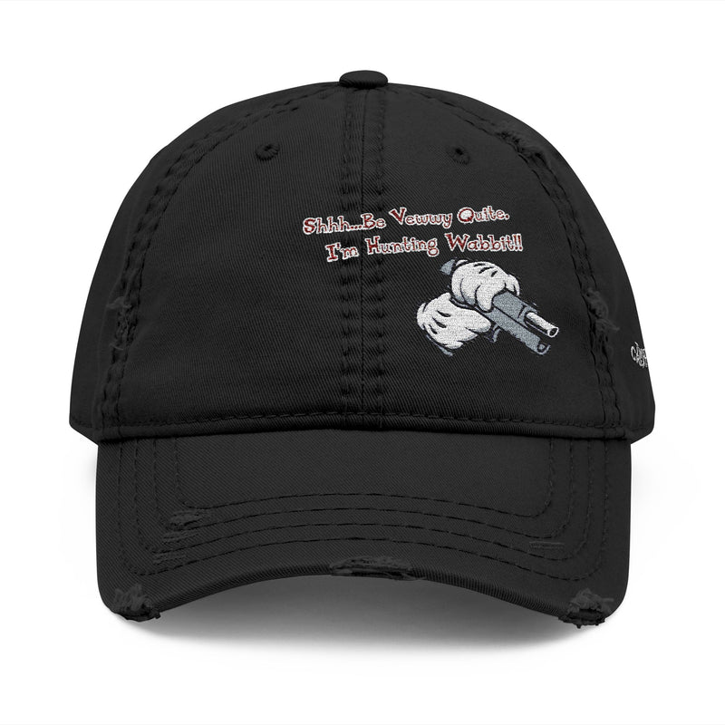 Distressed Dad Hat with Embroidery, Casual Style Cap, Perfect Gift for Father's Day, Trendy Everyday Wear, Unique Fashion Accessory