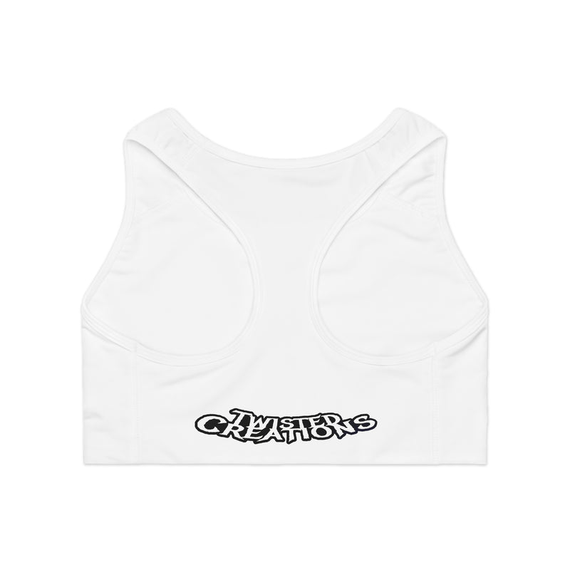 “Believe”Stylish Sports Bra - Motivational Workout Gear, Fitness Apparel, Cute Activewear, Yoga Top, Trendy Underwear