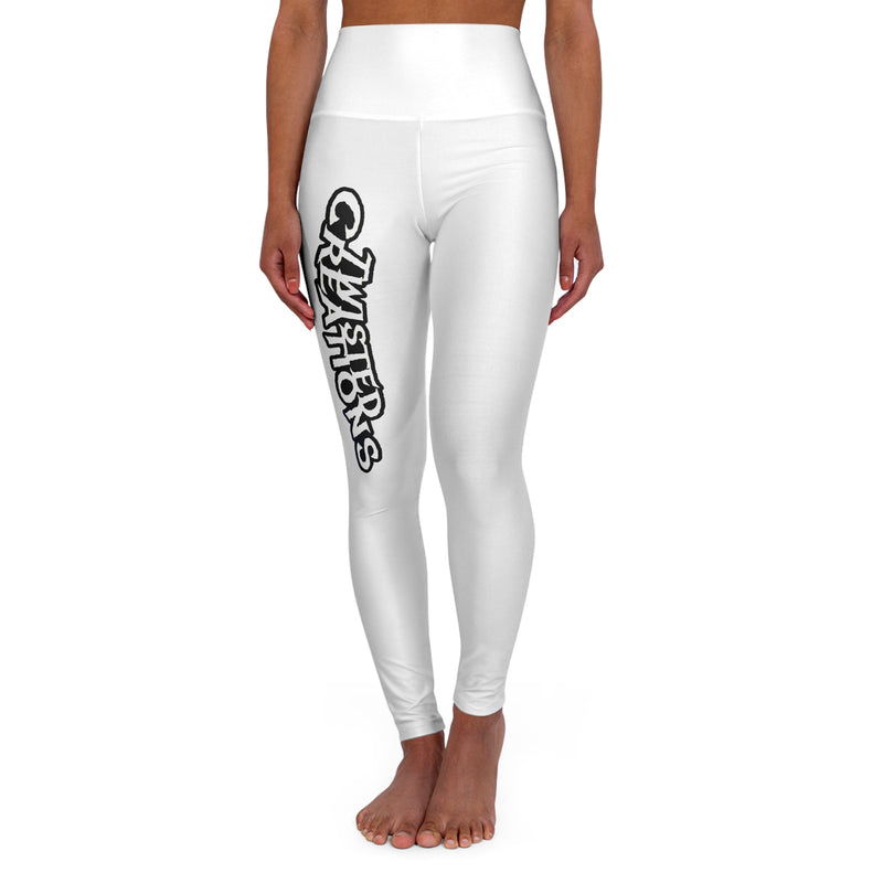 Trendy High Waisted 'Kiss My Ass' Yoga Leggings, Comfortable Sportswear, Athletic Apparel, Fitness Clothing, Workout Leggings, Daily Wear