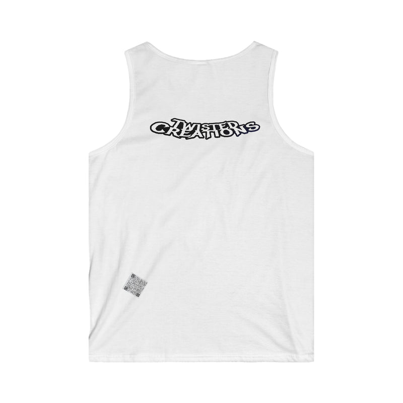 Fried Chicken Men's Tank Top, Funny Graphic Shirt, Summer Comfort Wear, BBQ Party Essentials, Unique Gift Idea