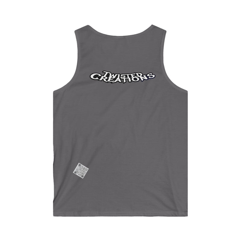 Fried Chicken Men's Tank Top, Funny Graphic Shirt, Summer Comfort Wear, BBQ Party Essentials, Unique Gift Idea