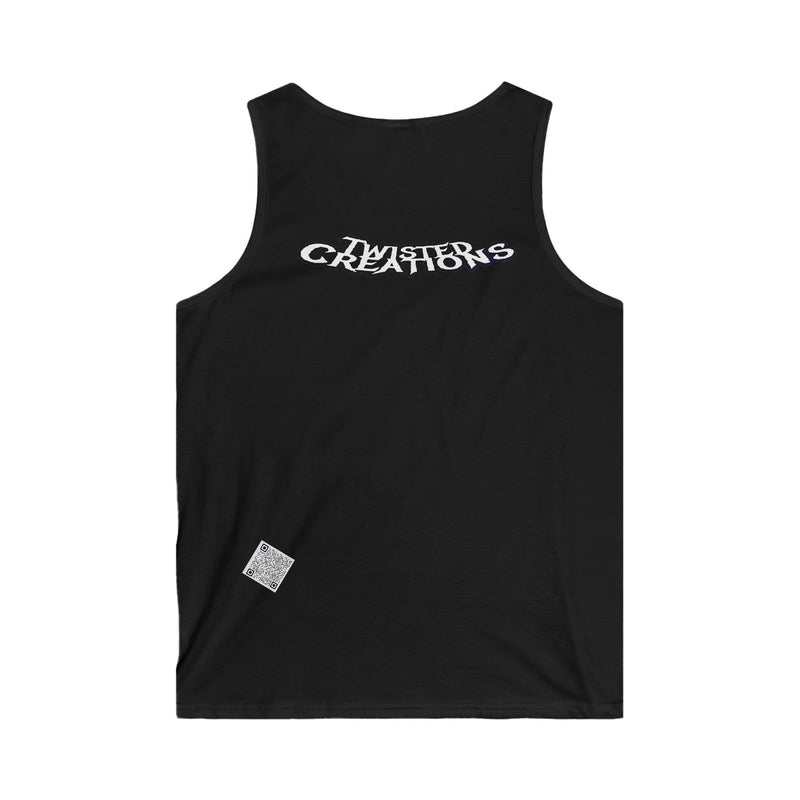 Fried Chicken Men's Tank Top, Funny Graphic Shirt, Summer Comfort Wear, BBQ Party Essentials, Unique Gift Idea