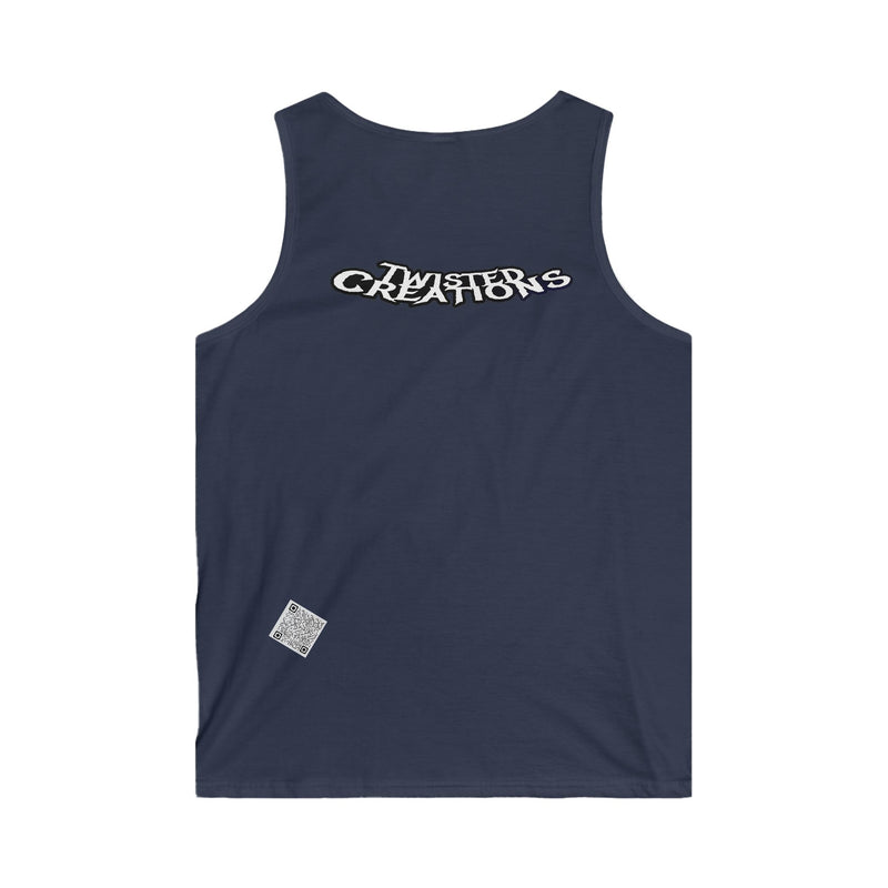 Fried Chicken Men's Tank Top, Funny Graphic Shirt, Summer Comfort Wear, BBQ Party Essentials, Unique Gift Idea