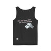 Whimsical Hunting Rabbit Tank Top, Summer Tees for Gamers, Funny Gift for Hunters, Vacation Wardrobe Essential, Unisex Graphic Top
