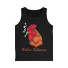 Fried Chicken Men's Tank Top, Funny Graphic Shirt, Summer Comfort Wear, BBQ Party Essentials, Unique Gift Idea