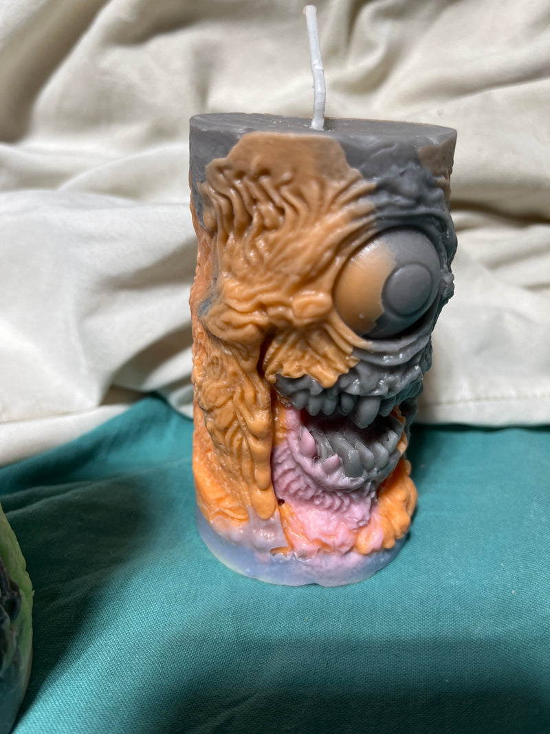 Cyclops pillar candle