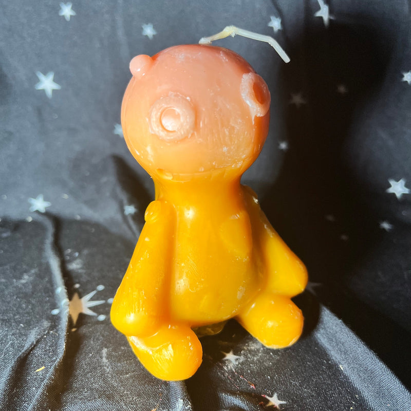 Twisted Creations Pin Doll Candle - Mystical Vibes - Premium Soy Wax - Random Color - Unique Guardian Spirit