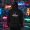Believe Hoodie - Back View