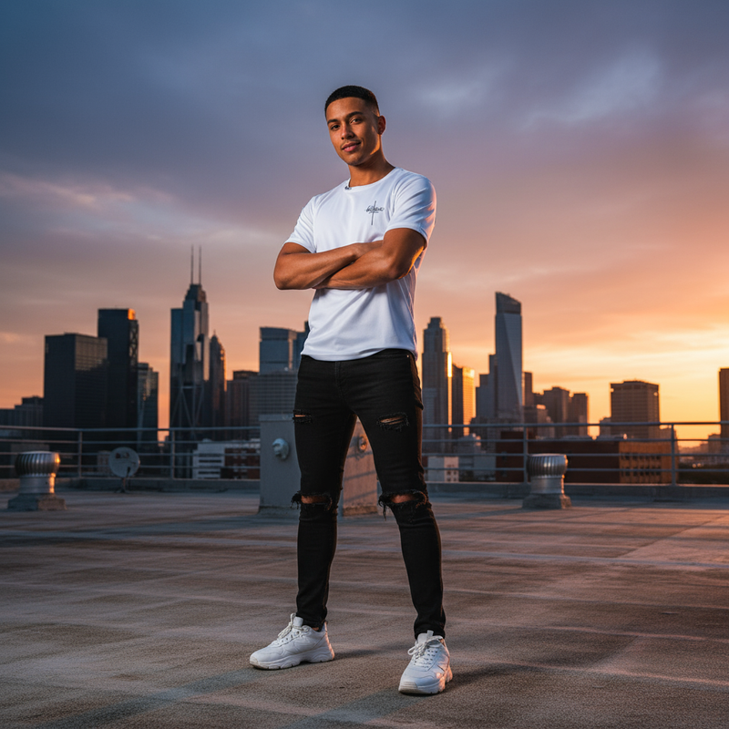 Believe Ride Loud - Rooftop Style