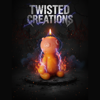 Twisted Creations Pin Doll Candle - Mystical Vibes - Premium Soy Wax - Random Color - Unique Guardian Spirit