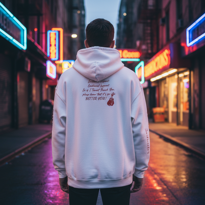 Streetwear Emotional Support Hoodie - Comfort Wear