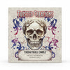 Caesar Skull Candle -